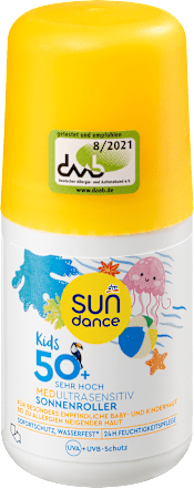 SUNDANCESonnenroller Kids, MED ultra sensitiv, LSF 50+ 100 ml
