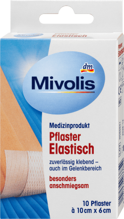 MivolisPflaster Elastisch 10 cm x 6 cm, 1 mMedizinprodukt