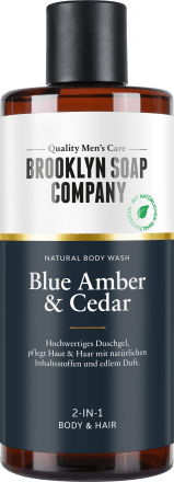 Brooklyn Soap CompanyDuschgel Blue Amber & Cedar, 300 ml