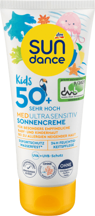 SUNDANCESonnencreme Kids, MED ultra sensitiv, LSF 50+, 100 ml
