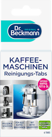 Dr. BeckmannKaffeemaschinenreiniger Tabs, 6 St