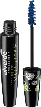 alverde NATURKOSMETIKMascara Nothing But Volume 030 Blau, 12 ml