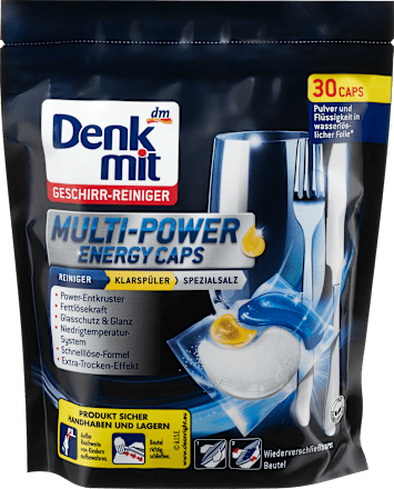 DenkmitSpülmaschinen-Tabs Multi-Power Energy, 30 St