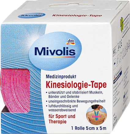 MivolisKinesiologie-Tape, 1 Rolle, 1 StMedizinprodukt