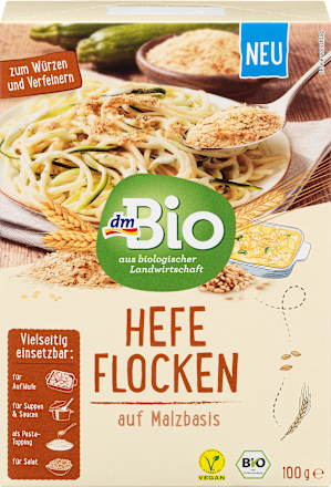 dmBioHefeflocken auf Malzbasis, 100 g