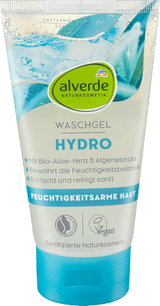 alverde NATURKOSMETIKWaschgel Hydro, 150 ml