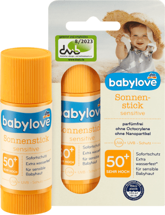 babyloveSonnenstick sensitiv LSF 50+, 20 g