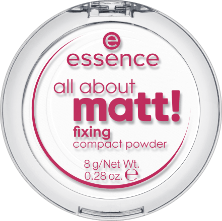 essenceKompakt Puder All About Matt! Fixing, 8 g