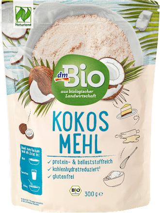 dmBioKokosmehl, glutenfrei, 300 g