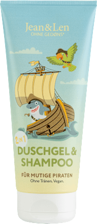 Jean&LenKinder Dusche & Shampoo 2in1  Piraten, 200 ml