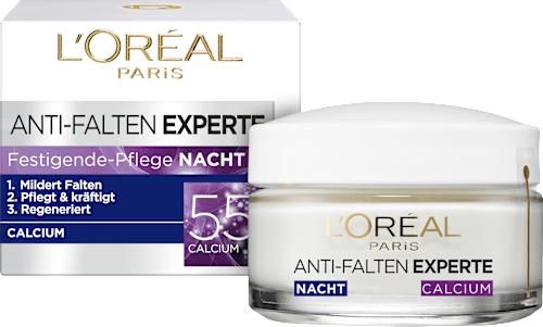L'ORÉAL PARiSAnti Falten Nachtcreme Experte 55+, 50 ml