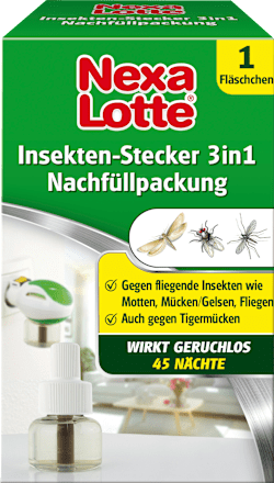 Nexa LotteInsektenstecker 3in1 Nachfüllpack, 35 mlBiozidprodukt