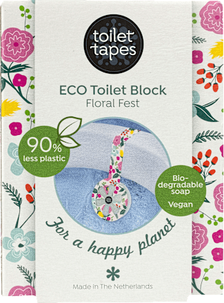 toilet tapes ECOWC-Stein Toilet Block Floral Fest, 1 St