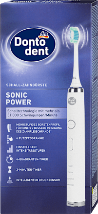 DontodentElektrische Schallzahnbürste Sonic Power, 1 St