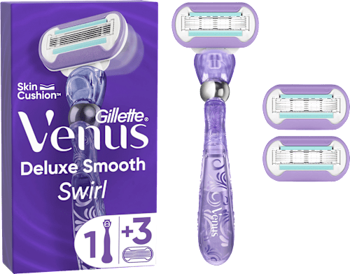 Gillette VenusStarterset, Rasierer Deluxe Smooth Swirl, 1 St