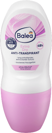 BaleaAntitranspirant Deo Roll-on Extra Dry, 50 ml