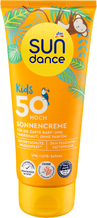 SUNDANCESonnencreme Kids, LSF 50, 100 ml