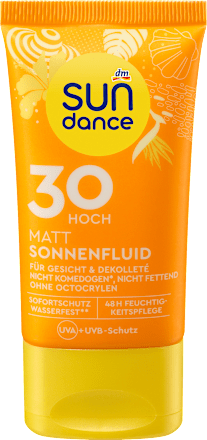 SUNDANCESonnenfluid Gesicht mattierend, LSF 30, 50 ml