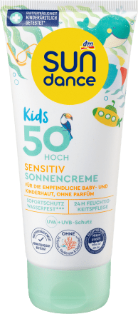 SUNDANCESonnencreme Kids sensitiv LSF 50, 100 ml