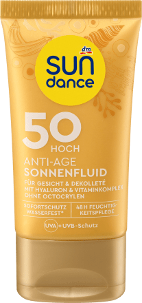 SUNDANCESonnenfluid Gesicht Anti Age LSF 50, 50 ml