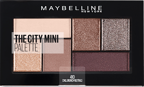 Maybelline New YorkLidschatten Palette Mini The City 410 Chill Brunch Neutrals, 6 g