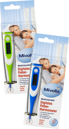 MivolisDigitales Fieberthermometer mit flexibler Messspitze, 1 St