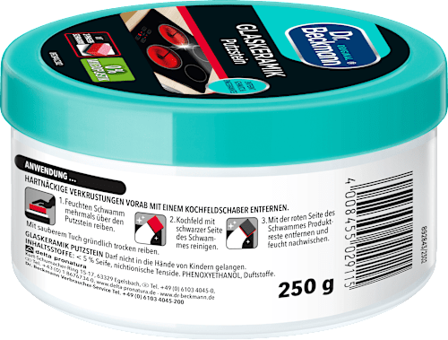 Dr. BeckmannGlaskeramikreiniger Putzstein, 250 g