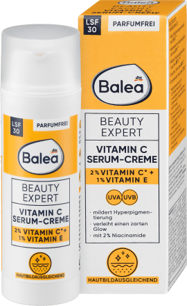BaleaGesichtsserum Beauty Expert Vitamin C Serum-Creme LSF 30, 50 ml