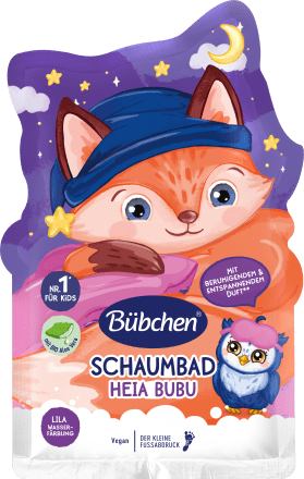 BübchenSchaumbad Heia Bubu, 40 ml
