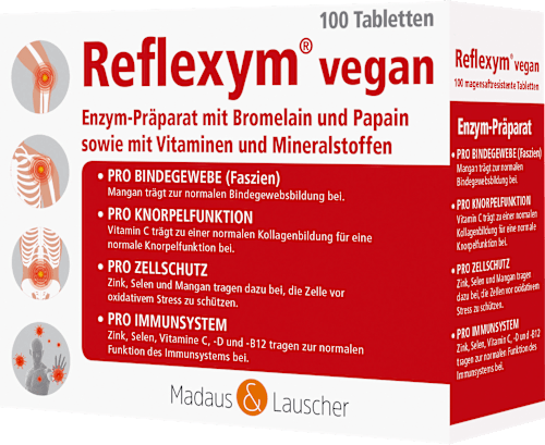 Madaus & LauscherReflexym vegan Tabletten, 100 StNahrungsergänzungsmittel