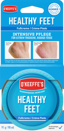 O'Keeffe'sFußcreme intensive Pflege, healthy feet, 91 g