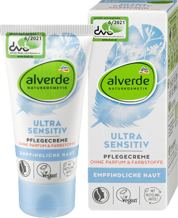 alverde NATURKOSMETIKGesichtscreme ultra sensitiv, 50 ml