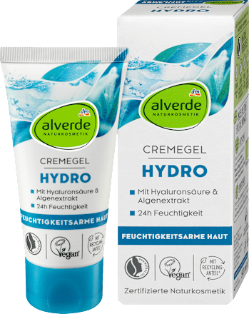 alverde NATURKOSMETIKGesichtscreme Gel Hydro, 50 ml