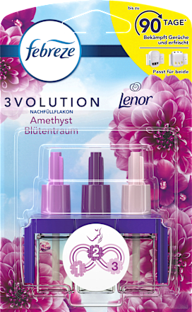 FebrezeLufterfrischer Duftstecker 3 Volution Amethyst Nachfüllpack, 20 ml