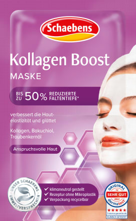 SchaebensGesichtsmaske Kollagen Boost (2x5 ml), 10 ml
