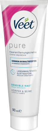 VeetEnthaarungscreme Körper & Beine sensitiv, 90 ml