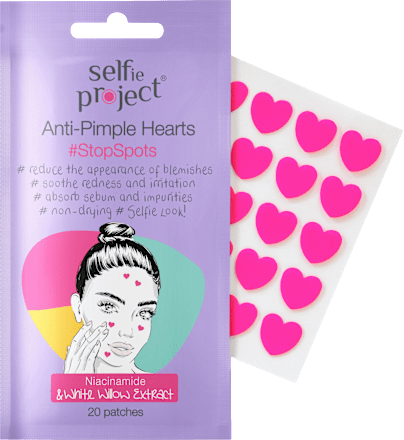 Selfie ProjectAnti Pickel Patches Herzen, 20 St