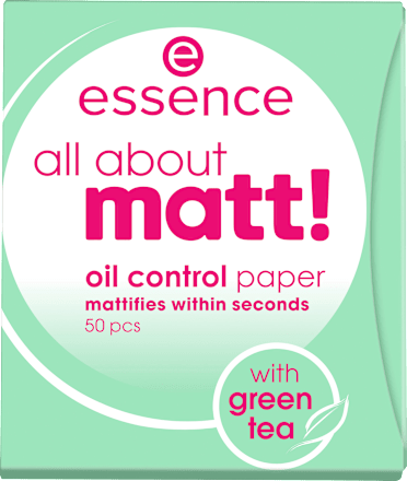 essenceMattierendes Papier All About Matt! Oil Control Paper, 50 St