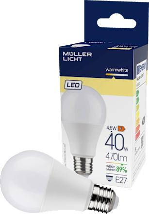 Müller Licht LED Birne 40W E27 470lm, 1 St dauerhaft günstig online ...