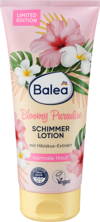 BaleaSchimmer Lotion Bloomy Paradise, 200 ml