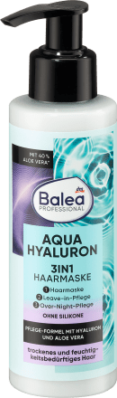 Balea ProfessionalHaarmaske 3in1 Aqua Hyaluron, 150 ml