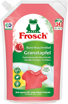FroschColorwaschmittel flüssig Granatapfel, 24 Wl