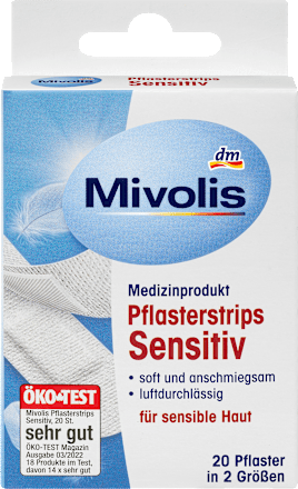 MivolisPflasterstrips Sensitiv, 20 StMedizinprodukt