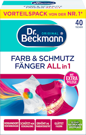 Dr. BeckmannFarb- & Schmutzfänger 3in1, 40 St