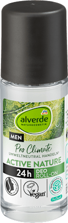 alverde MENDeo Roll-On Men Active Nature, 50 ml