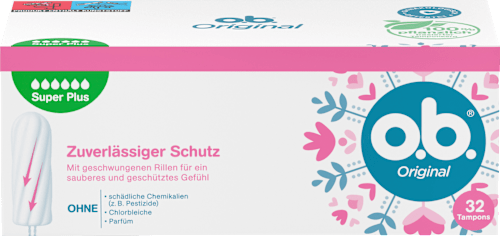 o.b.Tampons Original Super Plus, 32 St