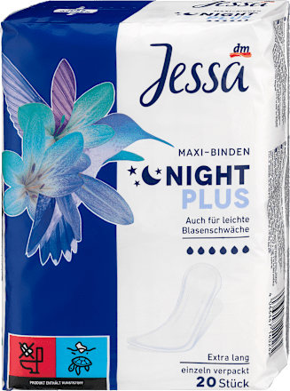 JessaMaxi-Binden Night Plus, 20 StMedizinprodukt