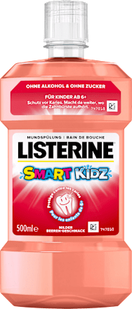 ListerineMundspülung Junior Smart Kidz, ab 6 Jahren, 500 ml