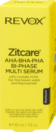 REVOX B77 ZITCARE® AHA-BHA-PHA Bi-Phase Multi serum za lice, 30 ml | dm ...