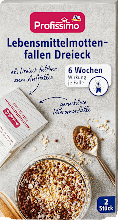 ProfissimoLebensmittelmottenfallen Dreieck, 2 StBiozidprodukt